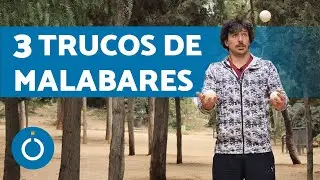 TRUCOS para Hacer MALABARES con TRES PELOTAS 🤹🏽‍♂️ Tutorial de Malabares con 3 Bolas Trucos