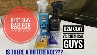 CLAY BAR COMPARISON TEST Removing Overspray on a Chevy Camaro SS