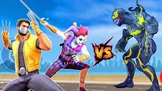 💥VENOM vs NEW DEADPOOL & WOLVERINE💥 in SPIDER FIGHTER 3 GAMEPLAY - ANDROID/IOS.