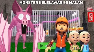 BOBOIBOY DAN UPIN IPIN MASUK PENJARA MONSTER KELELAWAR 99 NIGHTS IN THE FOREST?!