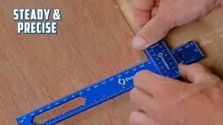 Eleon - Procision Woodworking Ruler, Set of 3 (12, 8, 6 Inch) - Built for Precision 🔨