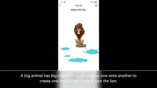 Water the lion Easy Game Level 20