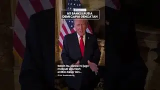 Tak kunjung Setujui Gencatan, Trump Beri Sanksi Baru Rusia: Target Energi Gazprom dan Perbankan