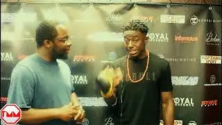 Tayo Odunjo FightStar Championship 14 post fight interview