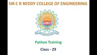 Creation of Class and Object in Python, self variable, and Constructors 15-07-2021