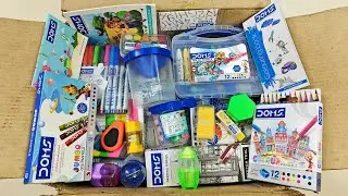Doms Stationery, doms colour, pencil sharpener, molding dough, molding clay, crayon, eraser, pencil