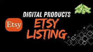 Etsy Digital Product Listing | Etsy SEO