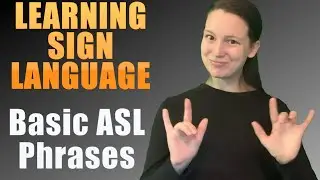LEARNING SIGN LANGUAGE | Food | 30 Basic ASL Phrases