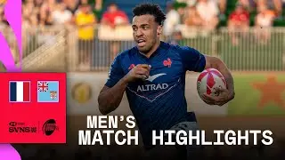 Bringing the FLAIR to Dubai 🤌 | France v Fiji | HSBC SVNS Dubai 2025 | Men's Highlights