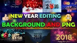 Awesome 😱 New year Editing background and png download, 2018 new year background download,picsart,