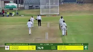 CSA Invitational XI U19 vs EC Iinyathi U19 - Khaya Majola Cricket Week 2025/26 | Casa Parentum Oval