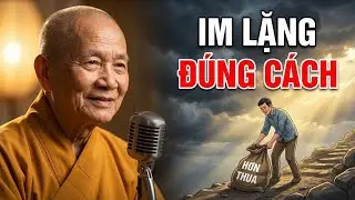 Tu Tại Gia: Im Lặng Bớt Hơn Thua – BÍ QUYẾT Khiến Cuộc Đời Thay Đổi RẤT NHANH