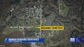 Officials identify human remains found in Great Barrington woods