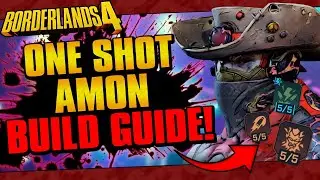 ONE SHOT AMON CRIT SPAM BUILD!! (BORDERLANDS 4 LEVEL 50+ HARD MODE GUIDE!)