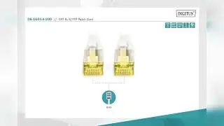 Rezension: DIGITUS LAN Kabel Cat 6A - 20m - RJ45 Netzwerkkabel - S-FTP Geschirmt - 10 Gbps - Komp...