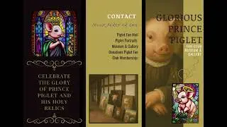 Piglet Fan Club Pamphlet