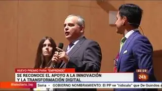 Madrugada Canal 24H 'Recognition Award Startup Ol&eacute; 2016'