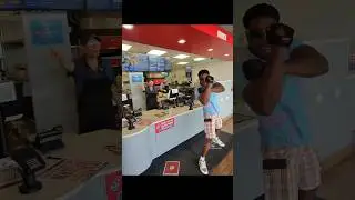 Argument prank on worker🤣 #prank #funny