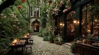Secret Garden Cafe Jazz 🌿 Peaceful Outdoor Ambience for Calm Reflection & Stress Relief