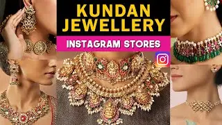 Best Instagram Stores for Jewellery in India | Kundan Jewellery | Prettify By Surbhi
