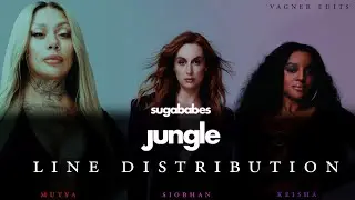 Sugababes  - Jungle -  Lyrics + Line Distribution