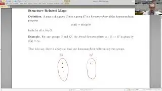 Abstract Algebra: Homomorphisms - Homomorphism Definition and Initial Example