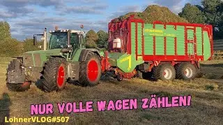 LohnerVLOG#507 Ladewagenmarathon Fendt 818, John Deere 6R und Strautmann I 936 und P&ouml;ttinger Jumbo