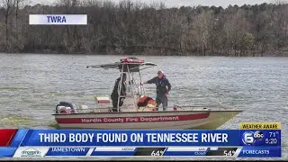 Third body found on Tennessee River