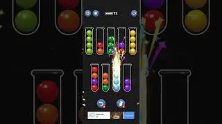 Ball Sort Puzzle Level 071 🧩 #ballsortpuzzle