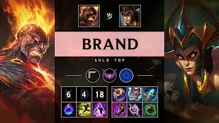 Brand Top vs Cassiopeia - EUW Master Patch 25.16