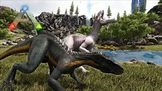THIS RAPTOR IS A BEAST - Moro's IndoRaptor: Ark survival evolved mod showcase
