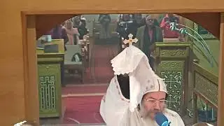 قداس سمائي . انبا صليب ورهبان الانبا بيشوى 