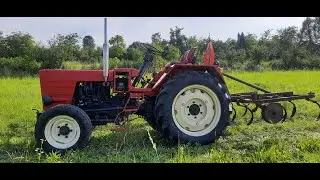 WŁADIMIREC T 25 Z KULTYWATOREM DZWIĘK SILNIKA NA TŁUMIKU Z NIERDZEWKI ENGINE SOUNDS T-25 WŁADIMIREC