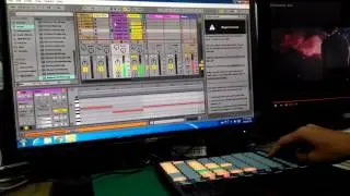 Ec Lin - Burn ( Ableton live & APC mini )