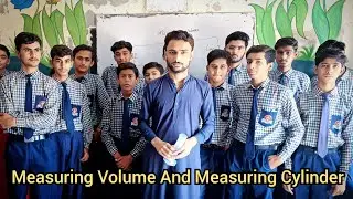 Measuring Volume Of Liquid And Irregular Solid With The Help Of Measuring Cylinder