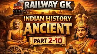 Indian ancient history part 2@railway Gk test.# rrb group D and competative exam .