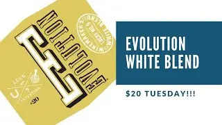 AMAZING CHEAP WHITE WINE BLEND! EVOLUTION WHITE BLEND - $20 Tuesday