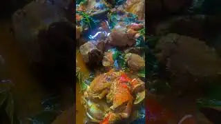 Sri Lankan Style Spicy Crab Curry | Authentic Village Taste 🦀🔥#SriLankanCrabCurry #SpicyCrabCurry