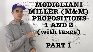 FIN 401 &mdash; Закон Модильяни-Миллера (M&M), положения 1 и 2 (с налогом) &mdash; Часть 1