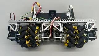 Demonstration: User-Controlled Robot Pendulum with Mecanum Wheels 