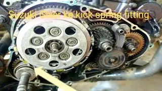 SUZUKI Gixxer ke kick saft fitting