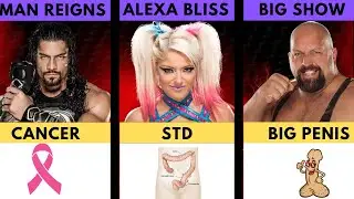 ILLNESS & DISORDER OF WWE SUPERSTARS WRESTLERS
