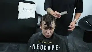 Creative Mullet, creating square shapes.