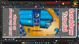 Coreldraw Tutorial || 3d Tube Design || #corel #coreldraw #tutorial #youtube #viral #design #logo