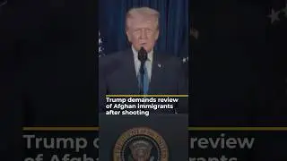 Trump to review Afghan immigrants after Washington DC shooting
