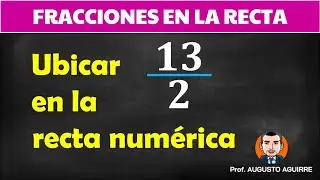 Ubicar 13/2 en la recta num&eacute;rica | Ubicar fracciones en la recta num&eacute;rica
