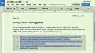 CAT 10-12 Using Google Docs - Documents - 3 Advanced Formatting Features