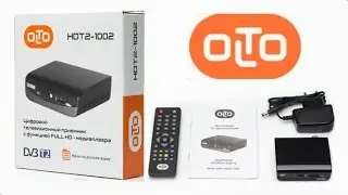 📽Цифровой телевизионный приёмник OLTO HDT2-1002 (DVB-T2)