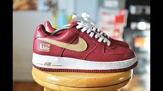 НЕРЕАЛЬНО винтажные AF1 2003 года! | Обзор Nike Air Force 1 Low &laquo;Lebron James&raquo; PE (выпуск 2003 года)