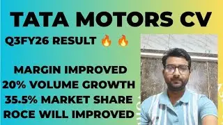 TATA MOTORS CV Q3FY26 RESULT 🔥🔥 DECENT RESULT 